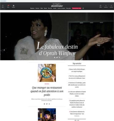 MADAME FIGARO.fr digital