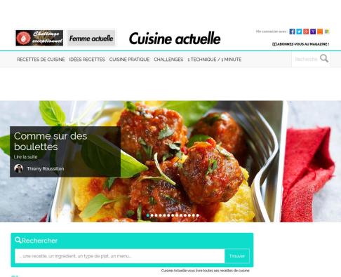 CUISINEACTUELLE.fr digital