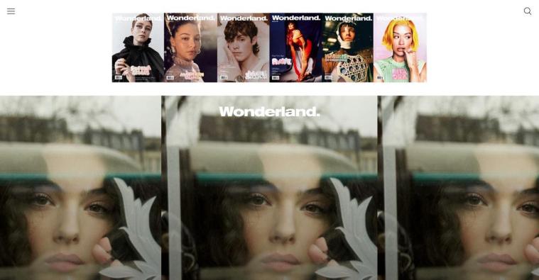 WONDERLANDMAGAZINE.com digital