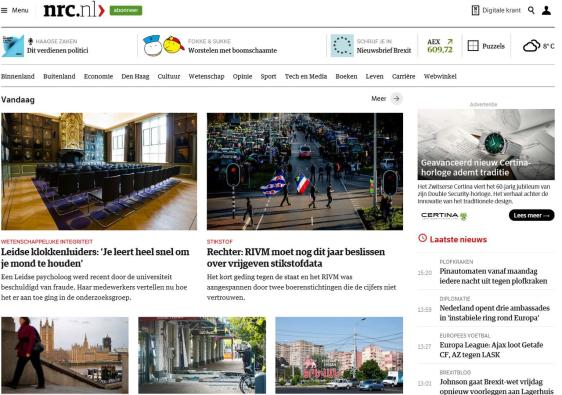 NRC HANDELSBLAD and NRC.NEXT digital